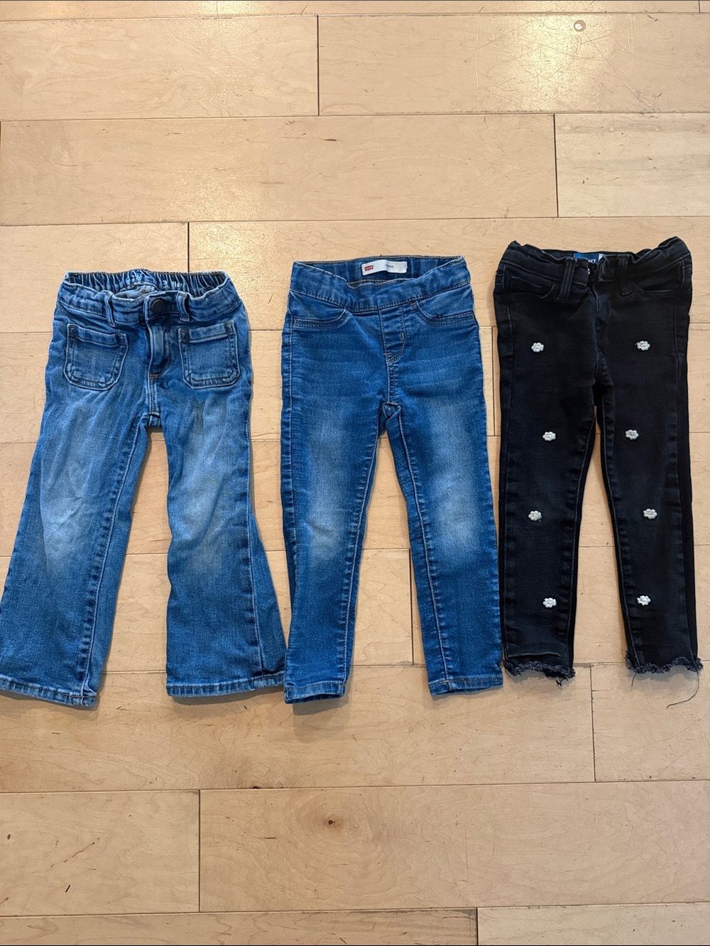 Toddler Girl Jeans (Levi’s, Gap, Old Navy